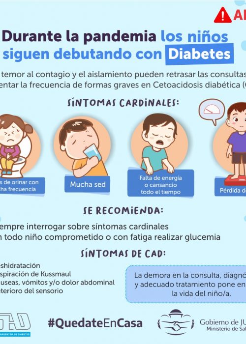 Diabetes niños covid